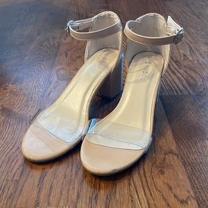 BAMBOO 2 inch heels. Size 6